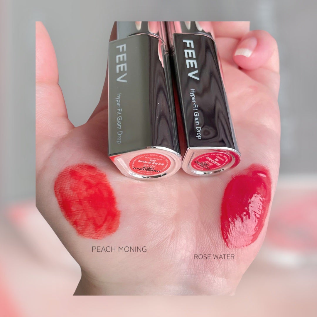 ハイパーフィットグラムドロップ/FEEV/リップグロスを使ったクチコミ(4枚目)