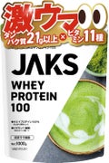 JAKS ホエイプロテイン100 チョコレート風味 抹茶ラテ