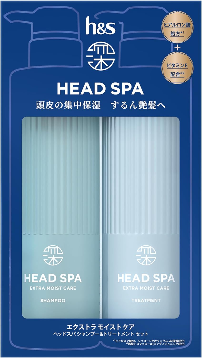 h&s 深ヘッドスパ エクストラ モイスト ケア　シャンプー／トリートメント