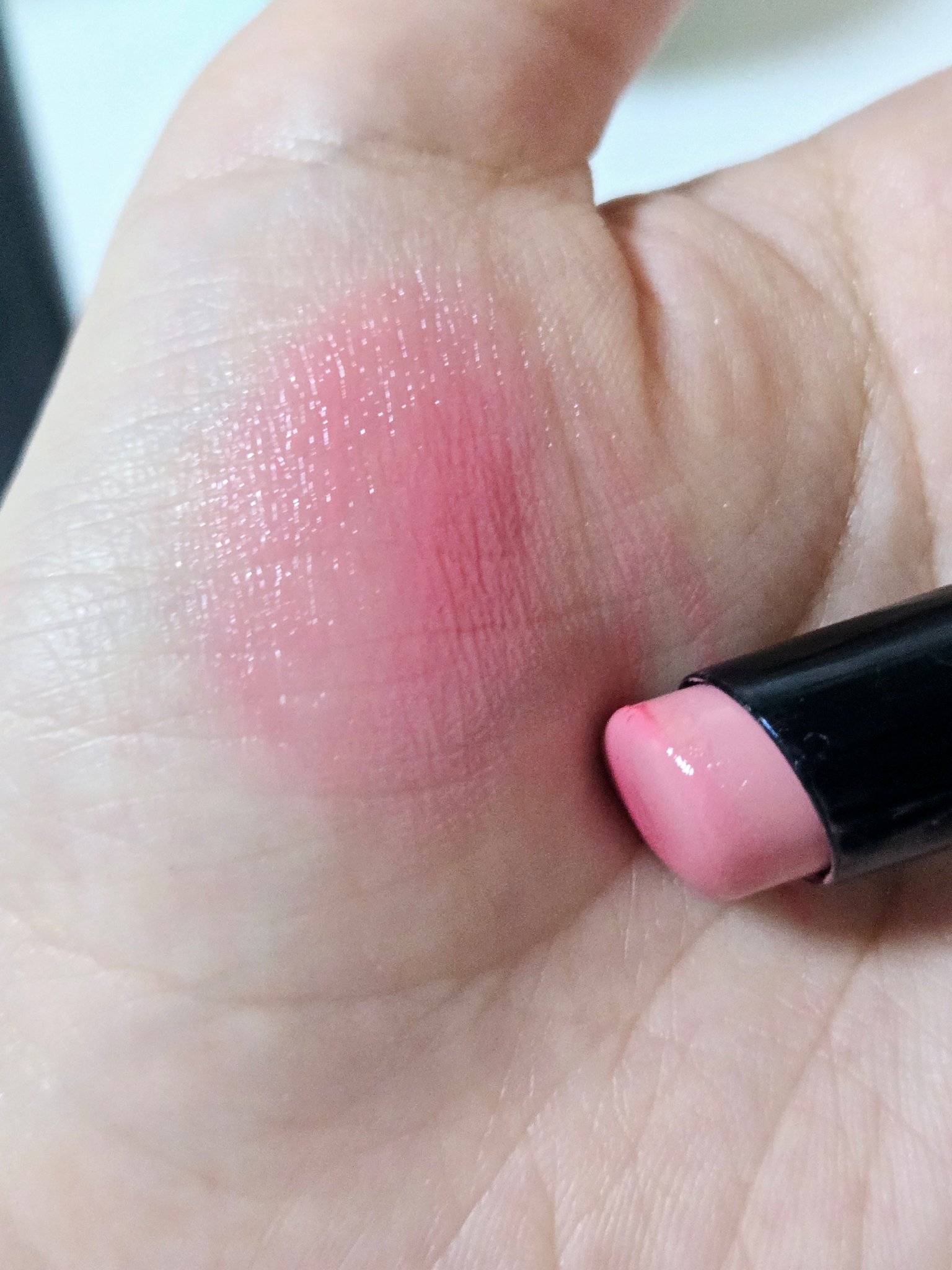 ラスティング フィニッシュ オイルモイスト ティント S S008 ペールベイビーピンク/リンメル ロンドン/リップティントを使ったクチコミ（1枚目）
