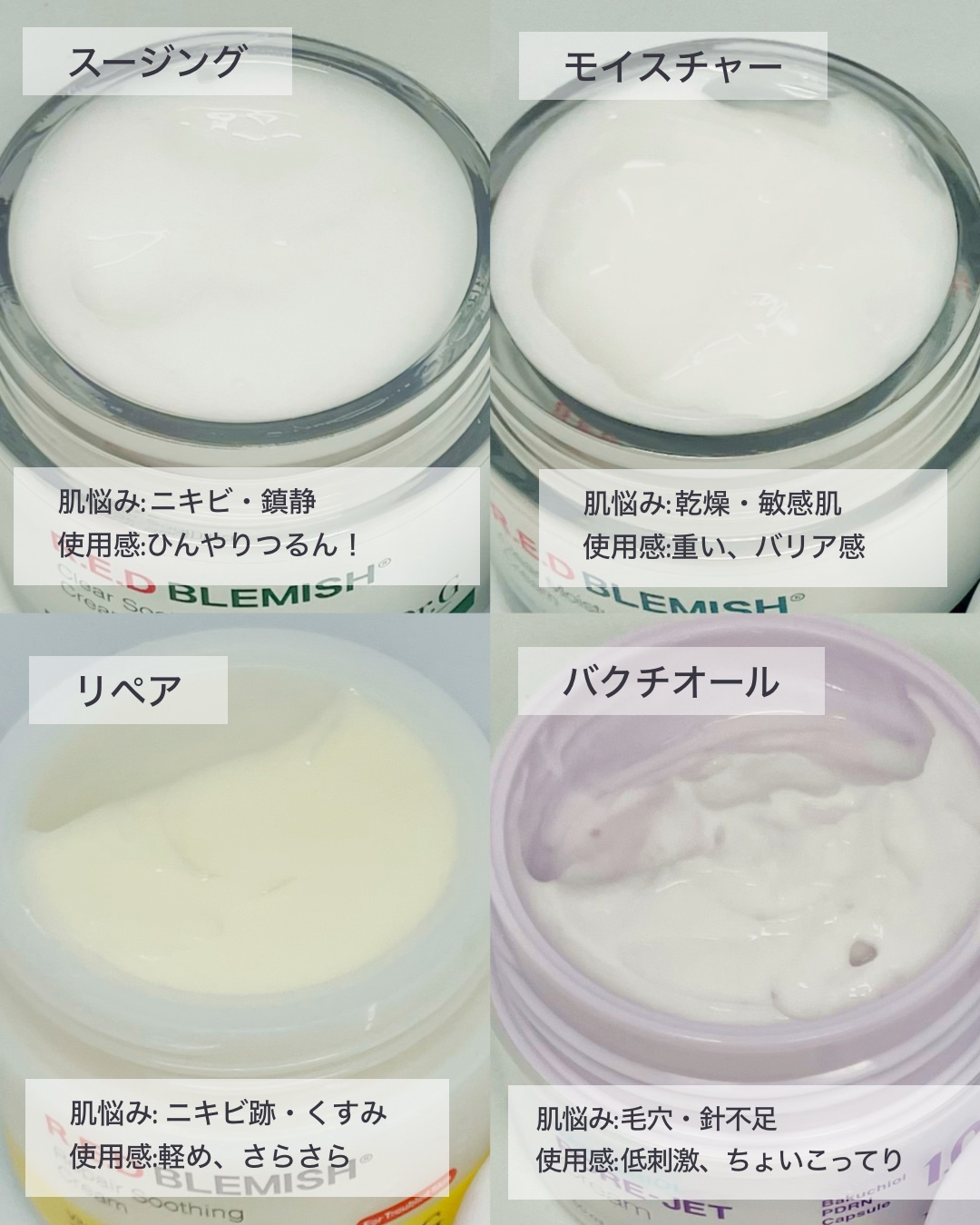 レッドブレミッシュ クリアスージングクリーム/Dr.G/フェイスクリームを使ったクチコミ（2枚目）