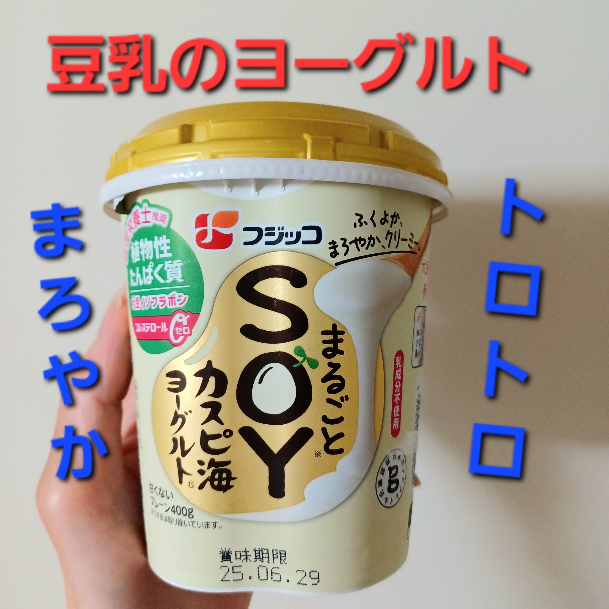 カスピ海ヨーグルト®　プレーン/フジッコ/ヨーグルトを使ったクチコミ（1枚目）