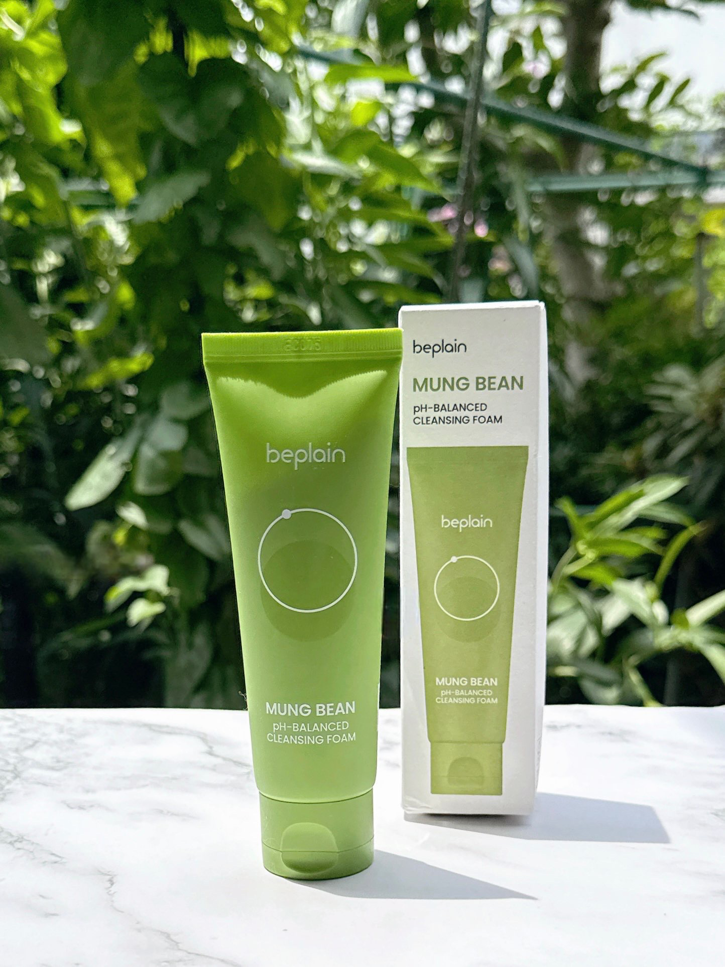緑豆弱酸性洗顔フォーム/beplain/洗顔フォームを使ったクチコミ（1枚目）
