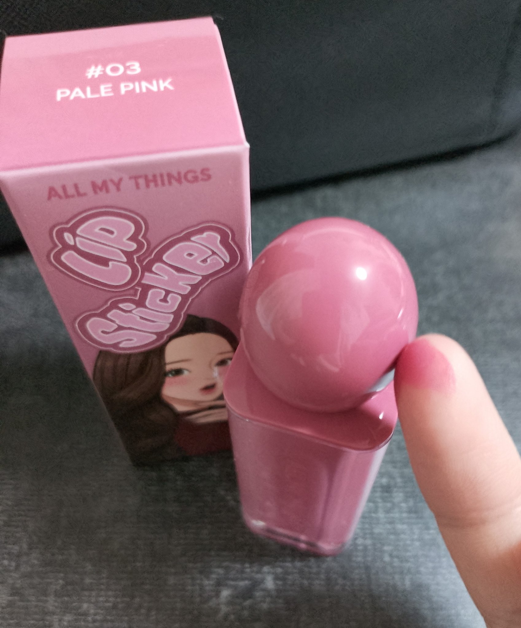 オールマイシングス リップスティッカーティント/all my things/リップティントを使ったクチコミ（2枚目）