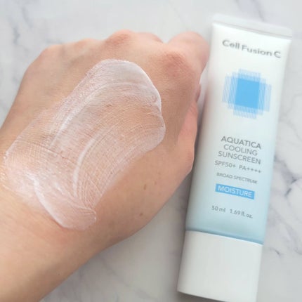 アクアティカクーリングサンスクリーン/Cell Fusion C(セルフュージョンシー)/日焼け止めクリームを使ったクチコミ(4枚目)