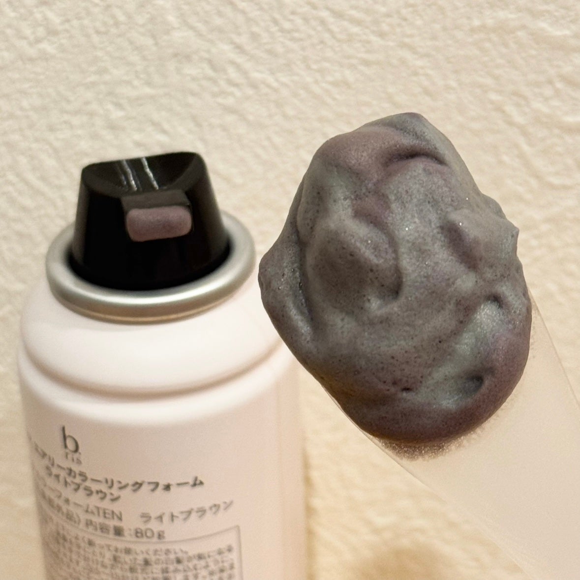 エアリー カラーリング フォーム/b.ris/ヘアカラーを使ったクチコミ(2枚目)