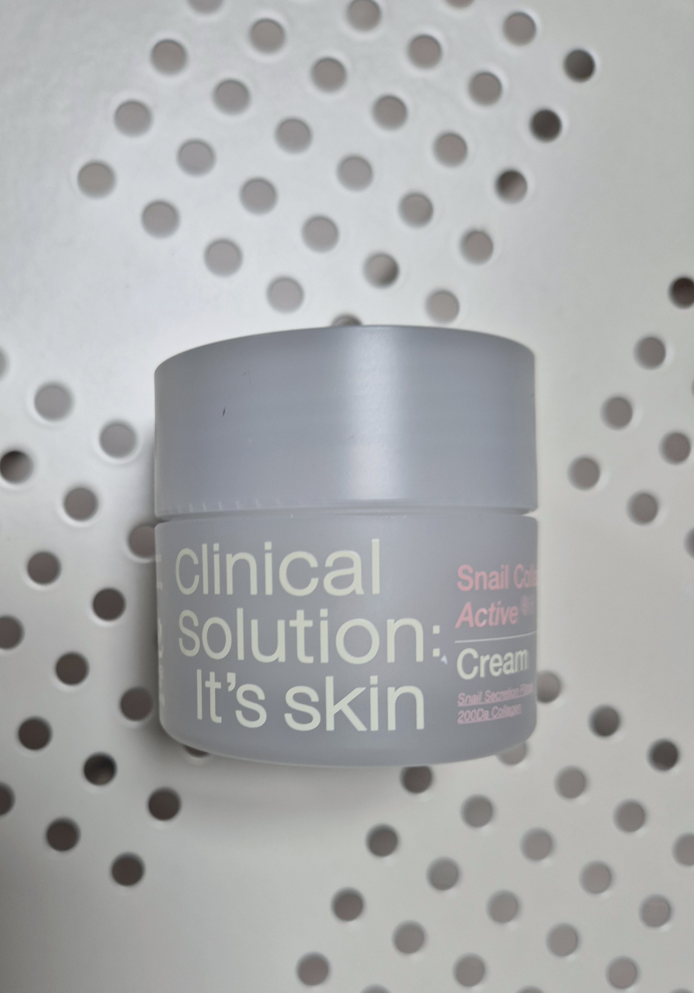 スネイルコラーゲンアクティブクリーム/It's skin/フェイスクリームを使ったクチコミ（1枚目）