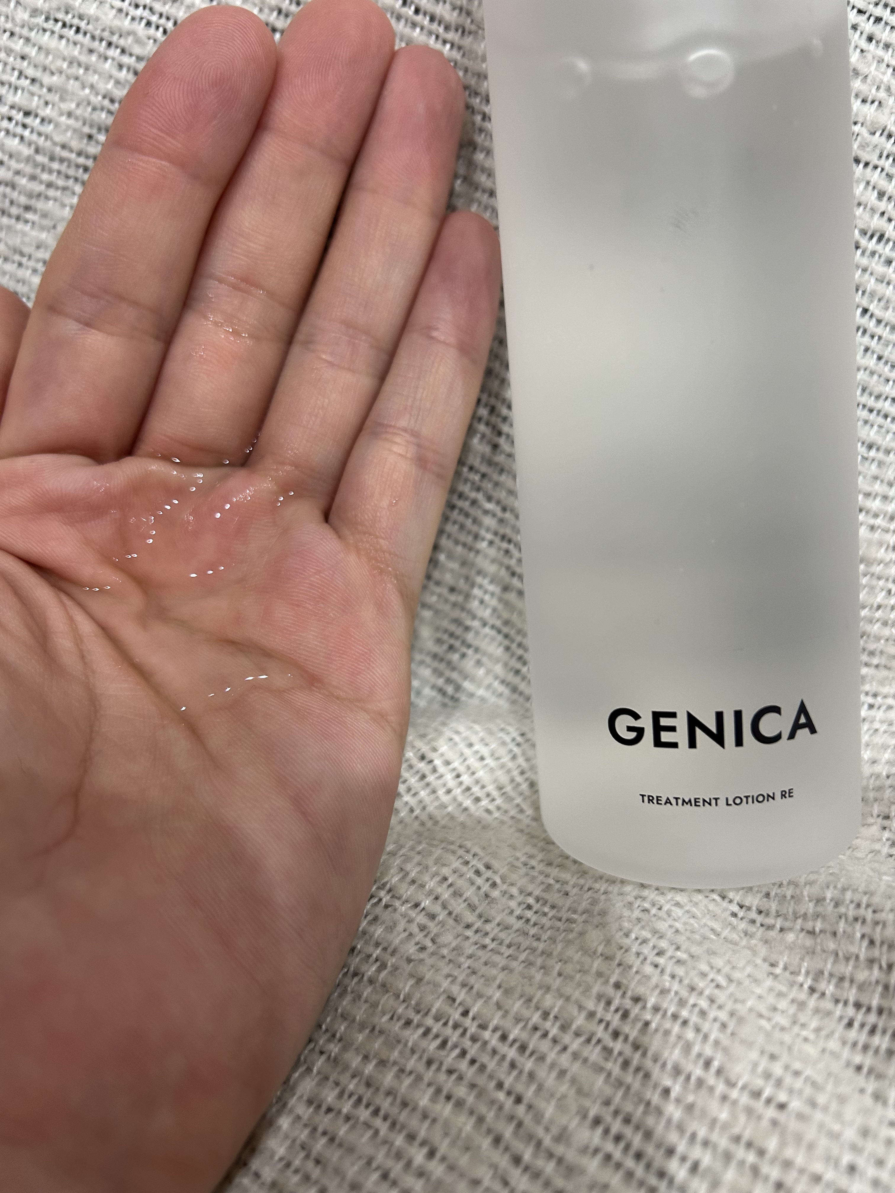 ジェニカ トリートメントローション RE/GENICA/化粧水を使ったクチコミ（2枚目）