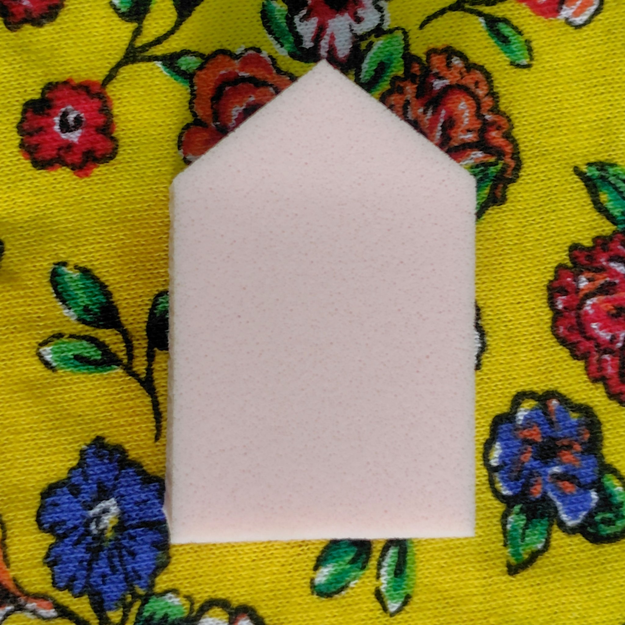 バリュースポンジN ハウス型タイプS 30P/ロージーローザ/パフ・スポンジを使ったクチコミ（3枚目）