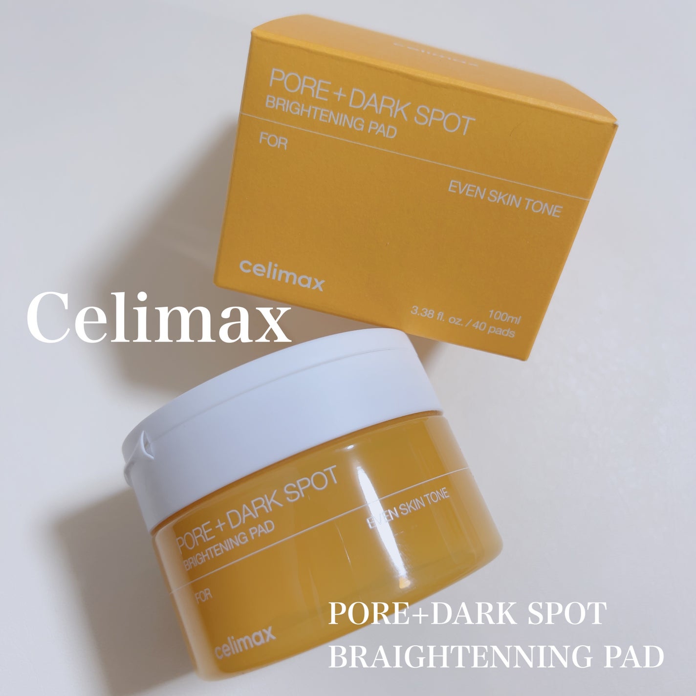 ポアブライトニング シミケア パッド/celimax/トナーパッドを使ったクチコミ(1枚目)