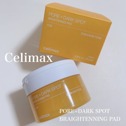 ポアブライトニング シミケア パッド/celimax/トナーパッドを使ったクチコミ(1枚目)