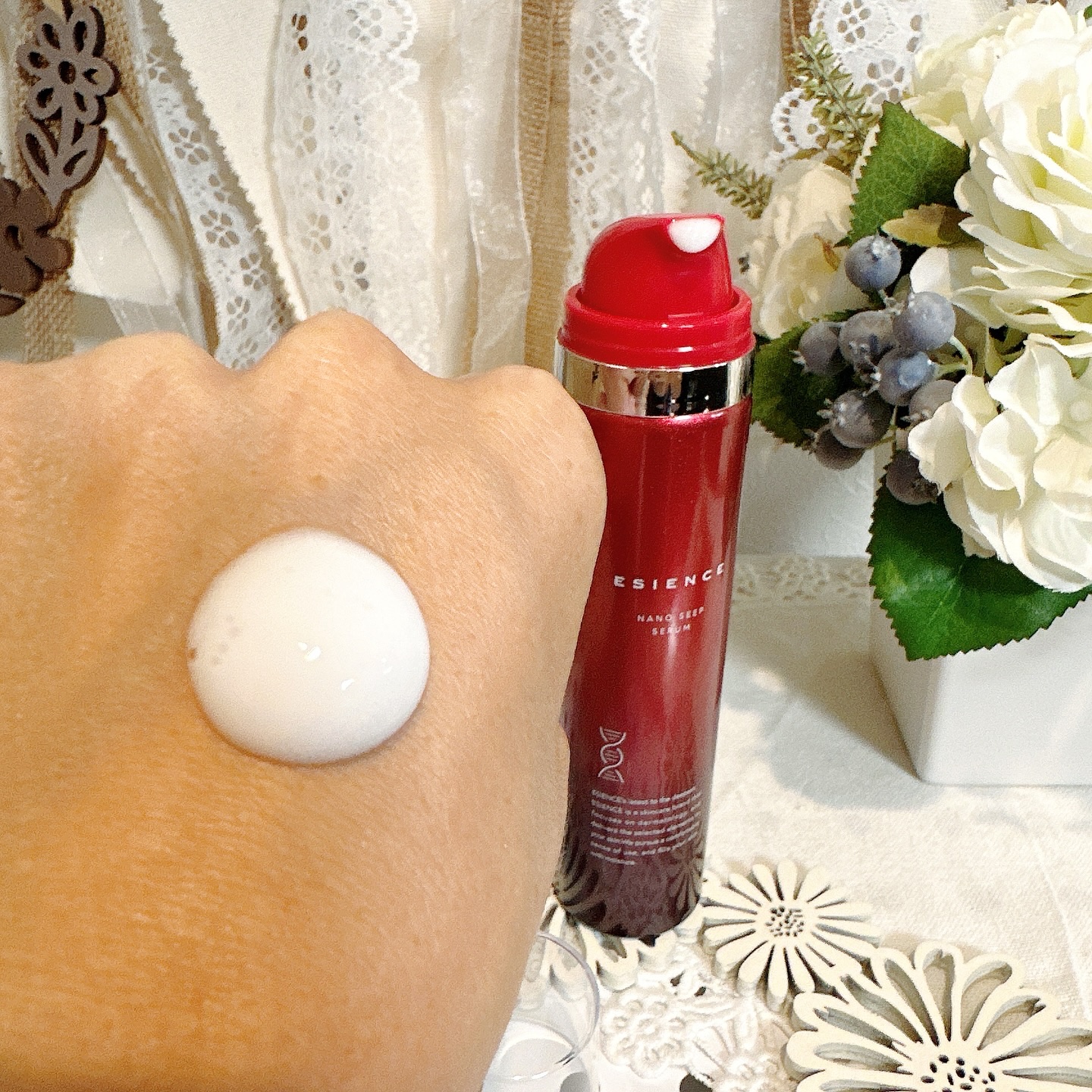 ESIENCEナノシープセラム/ESIENCE/美容液を使ったクチコミ（2枚目）