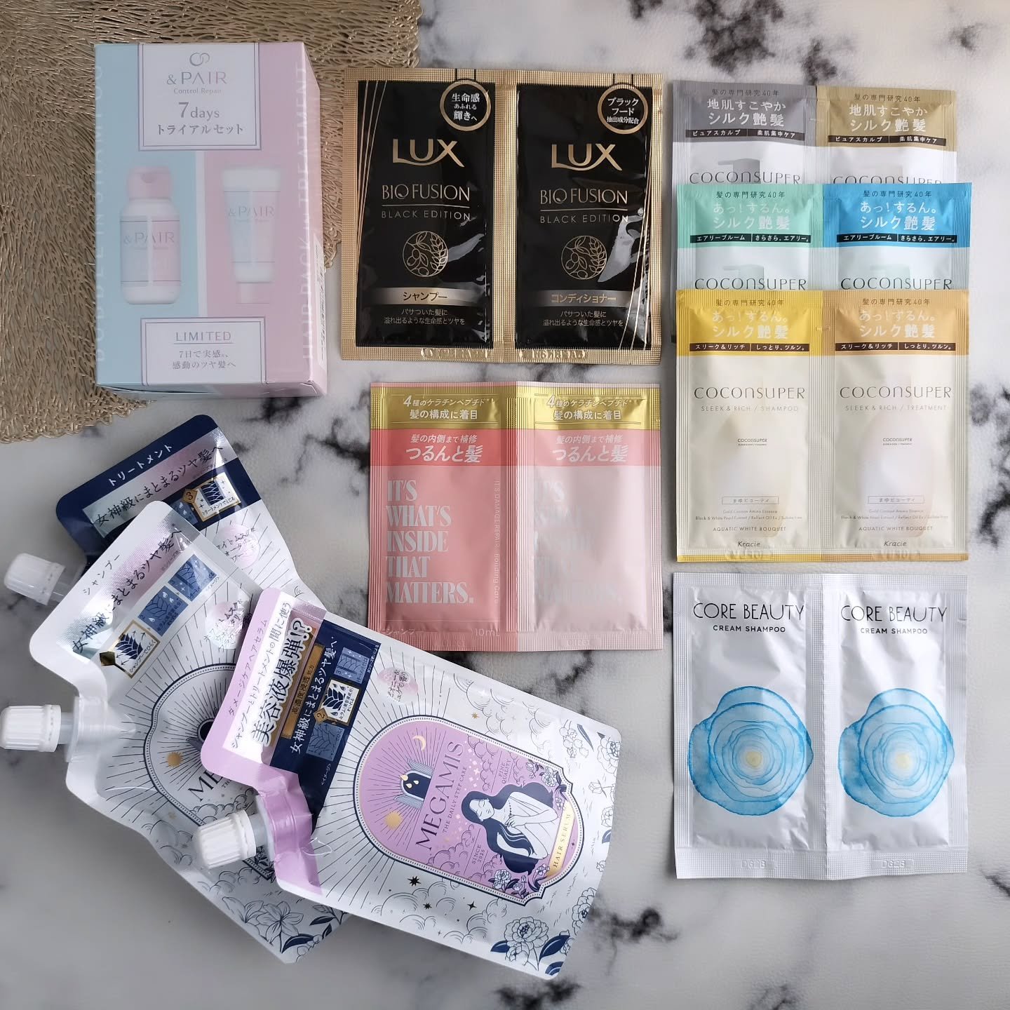 インナーコンフォートシャンプー／インテンシブリペアトリートメント（ピュアスカルプ）/ココンシュペール/市販シャンプーを使ったクチコミ（1枚目）