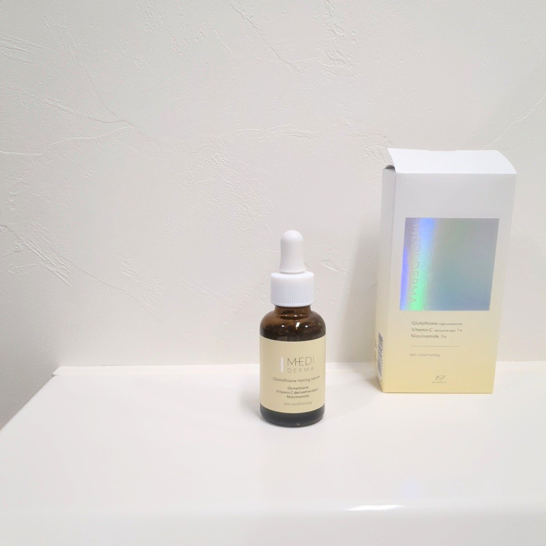 メディダーマ グルタチオントーニングセラム/メディダーマ/美容液を使ったクチコミ（1枚目）