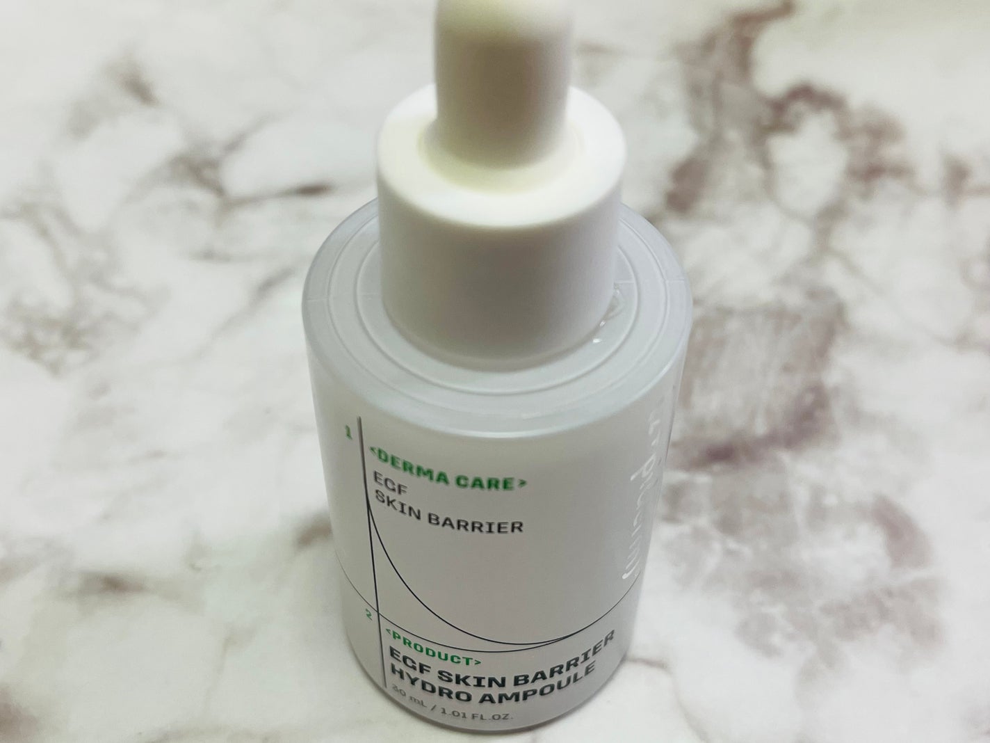 EGFスキンバリアハイドロアンプル/z+piderm/美容液を使ったクチコミ(1枚目)