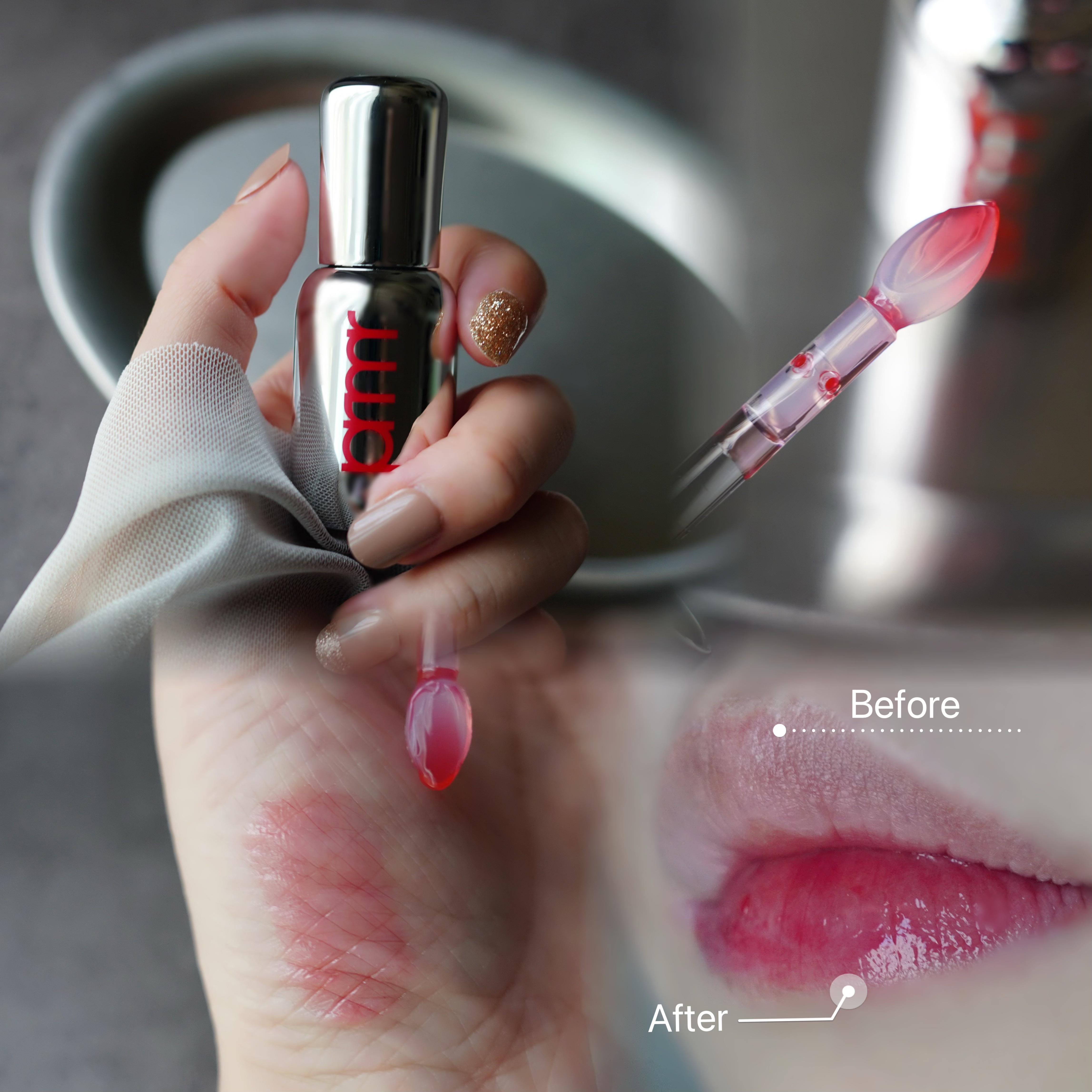 レチノール ボリューム リップセラム/primera/リップグロスを使ったクチコミ（2枚目）