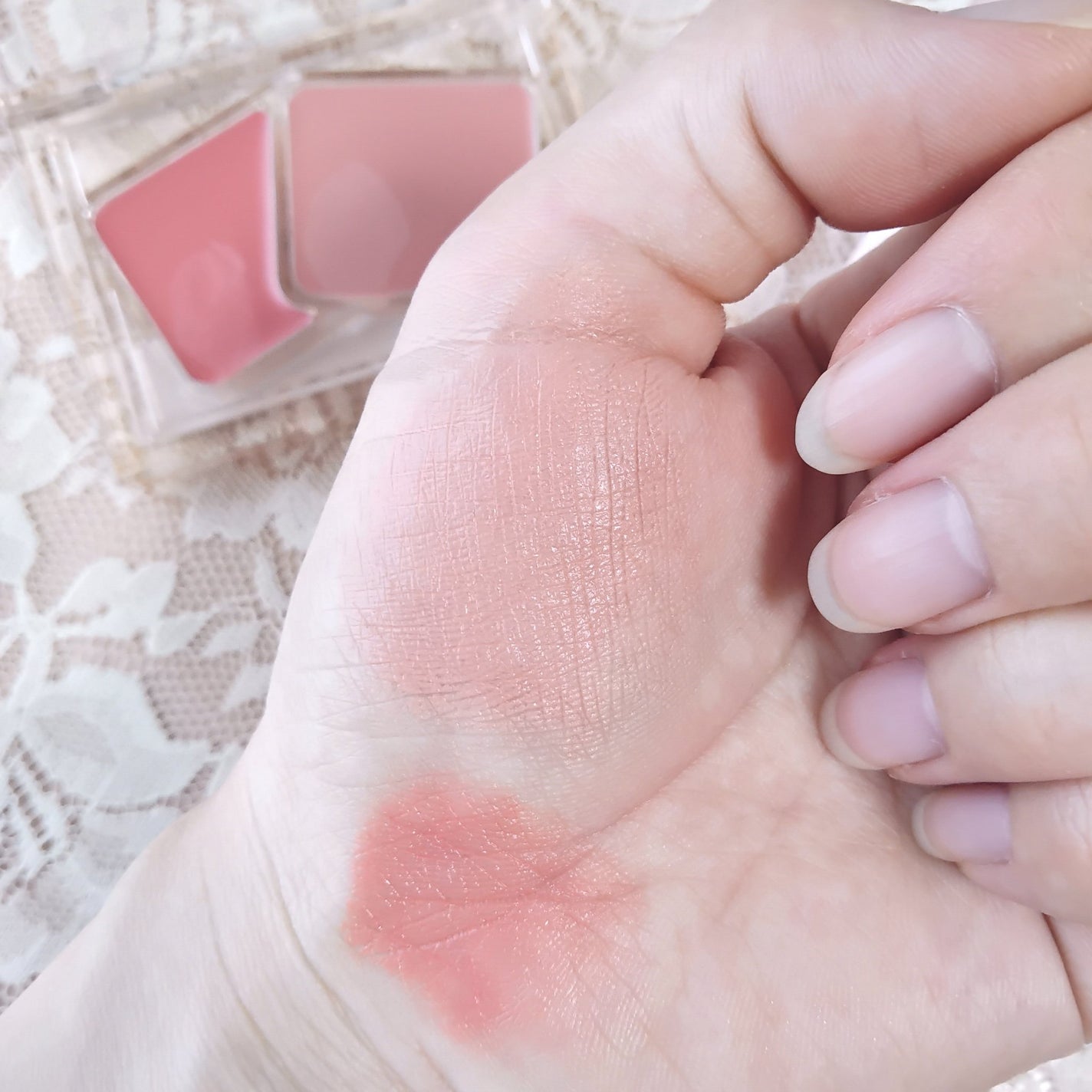 Soft Fitting Cream Blusher/フォレンコス/ジェル・クリームチークを使ったクチコミ(5枚目)