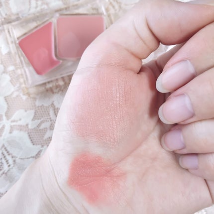 Soft Fitting Cream Blusher/フォレンコス/ジェル・クリームチークを使ったクチコミ(5枚目)