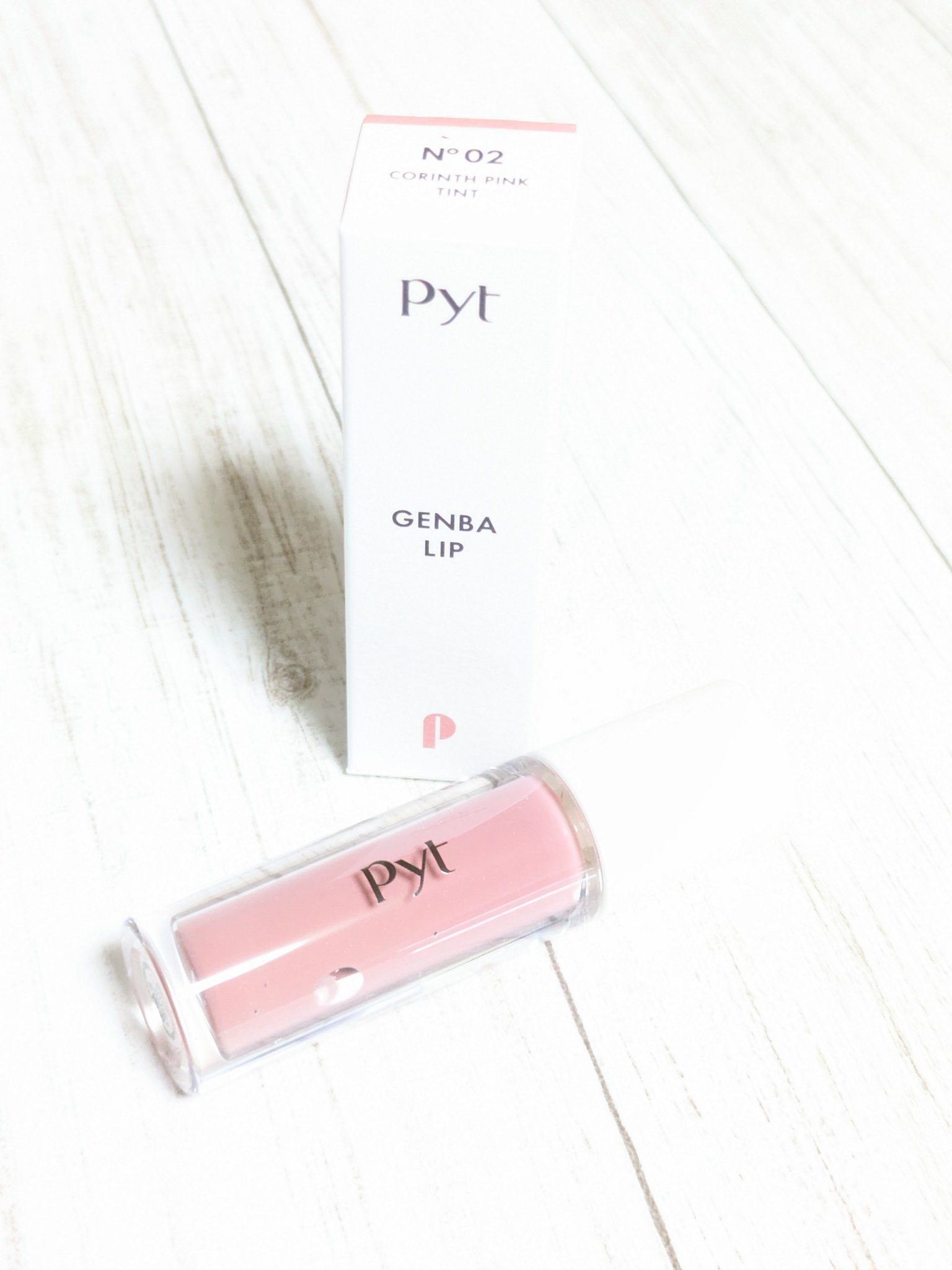 GENBALIPGLOSS 01 RHODONITE（ロードナイト）/Pyt/リップグロスを使ったクチコミ（2枚目）