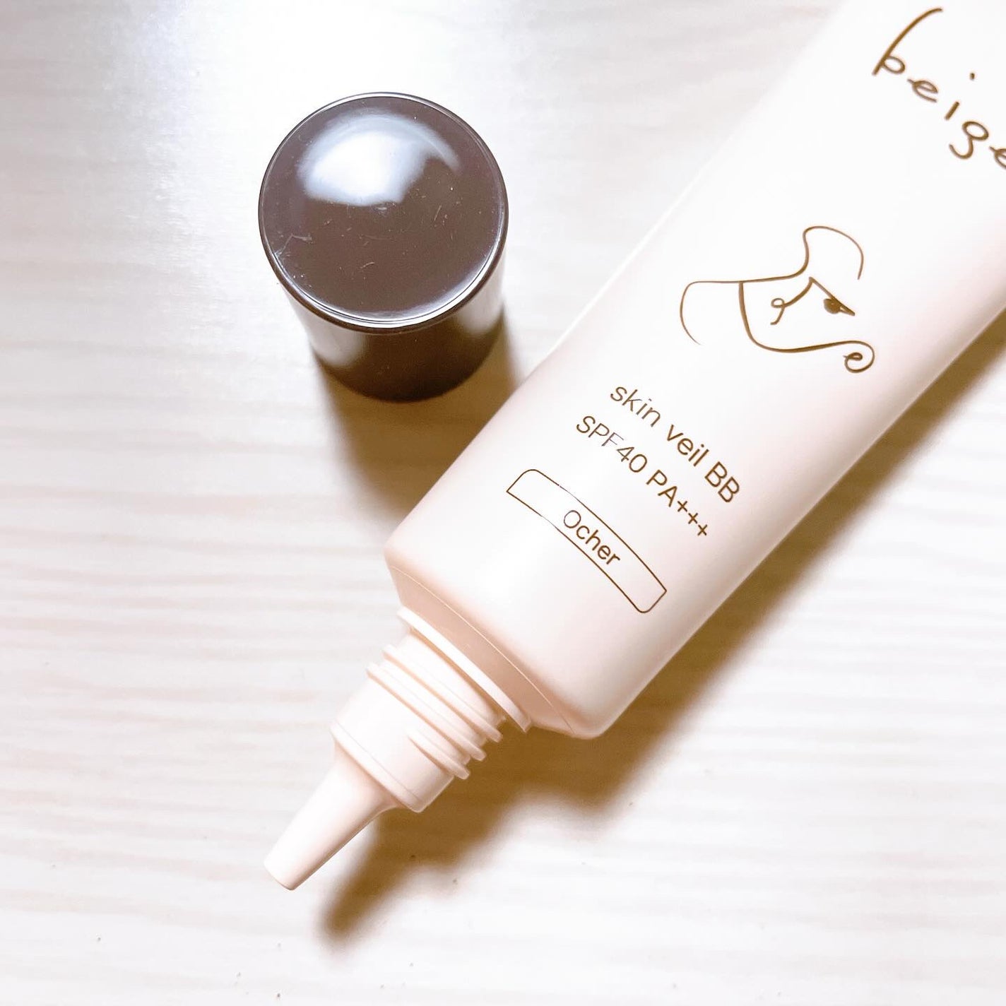 スキンベールBB/beige+/BBクリームを使ったクチコミ(2枚目)