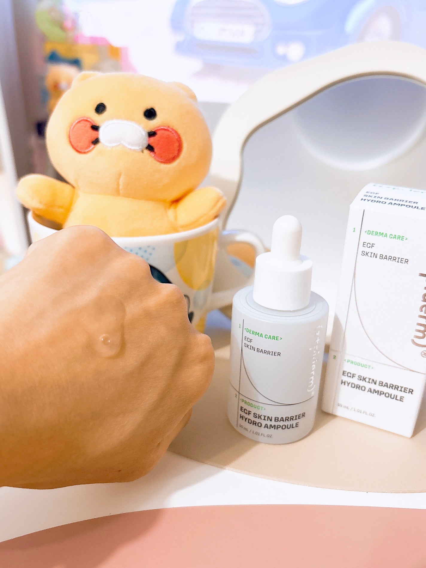 EGFスキンバリアハイドロアンプル/z+piderm/美容液を使ったクチコミ(2枚目)