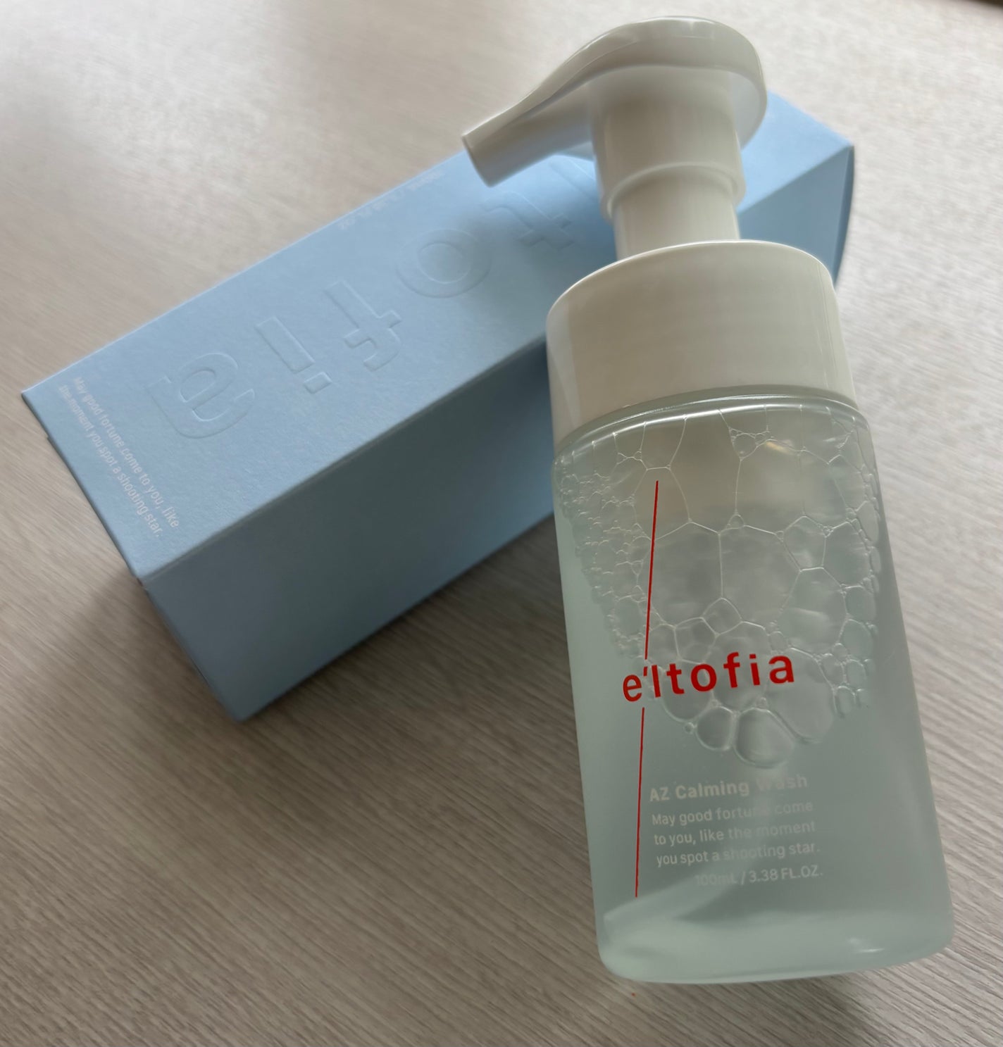 AZ Calming Wash/e'ltofia/泡洗顔を使ったクチコミ(1枚目)