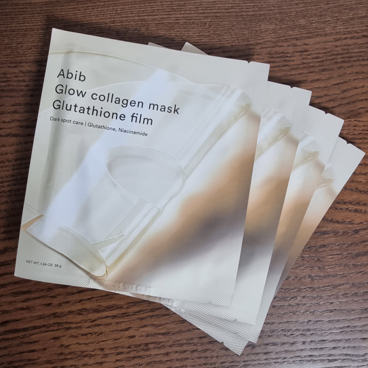 グルタチオンフィルムコラーゲンマスク/Abib /シートマスク・パックを使ったクチコミ(2枚目)