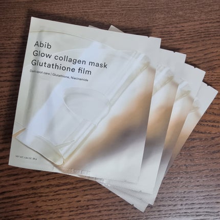 グルタチオンフィルムコラーゲンマスク/Abib /シートマスク・パックを使ったクチコミ(2枚目)