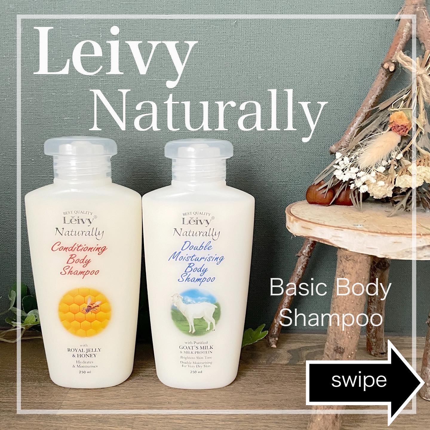 ボディシャンプー ゴートミルク/Leivy/ボディソープを使ったクチコミ（1枚目）