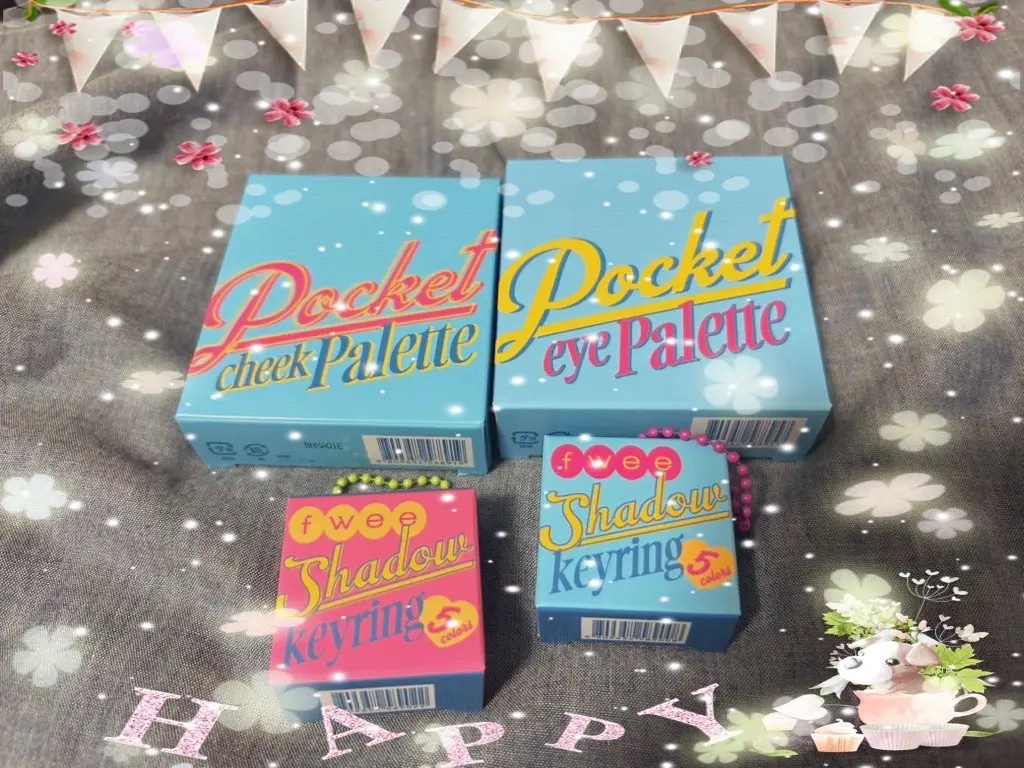 フィー ポケットアイパレット/fwee/アイシャドウパレットを使ったクチコミ（3枚目）