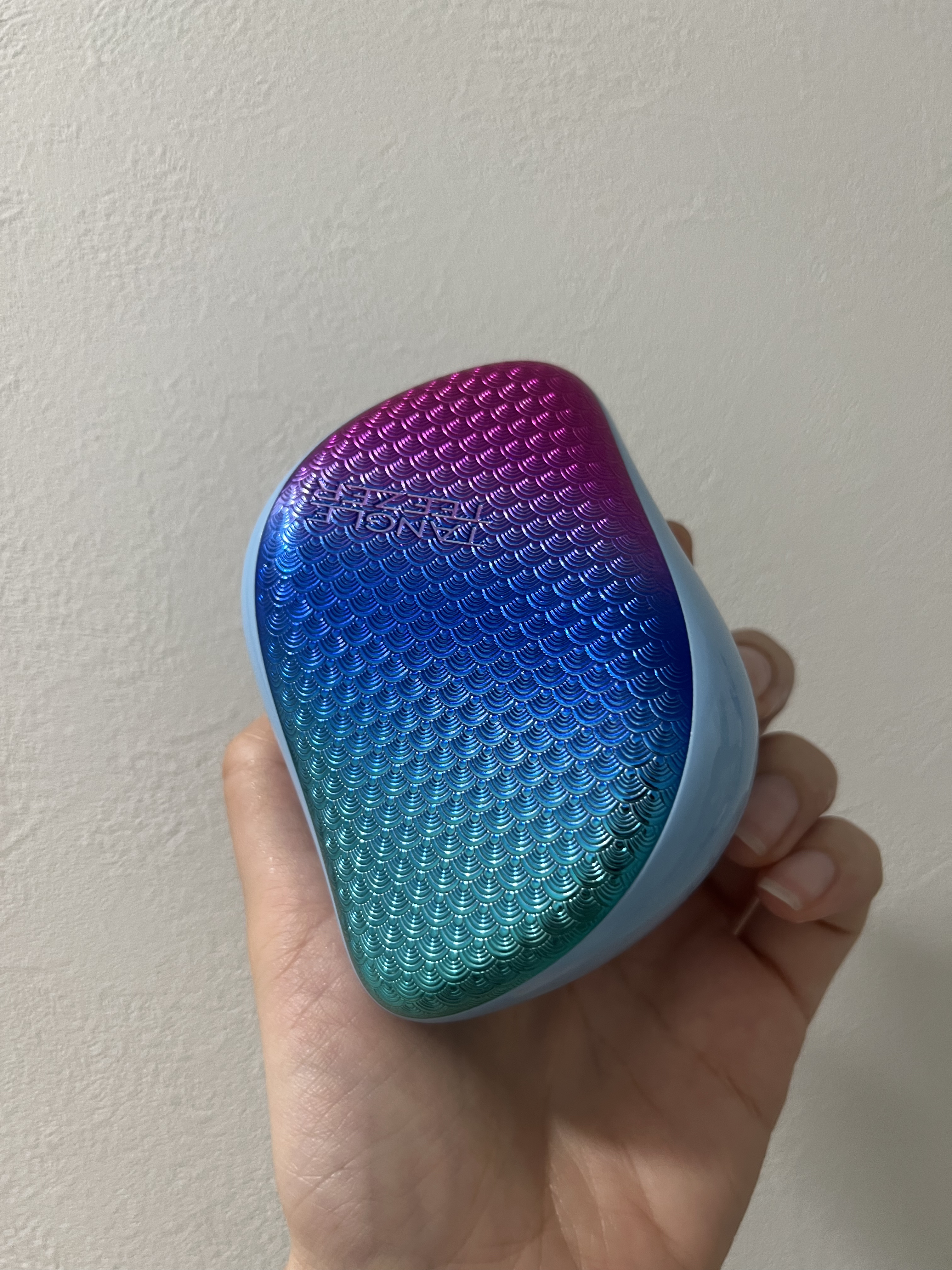 コンパクトスタイラー アクアマーメイド/TANGLE TEEZER/ヘアブラシを使ったクチコミ（1枚目）