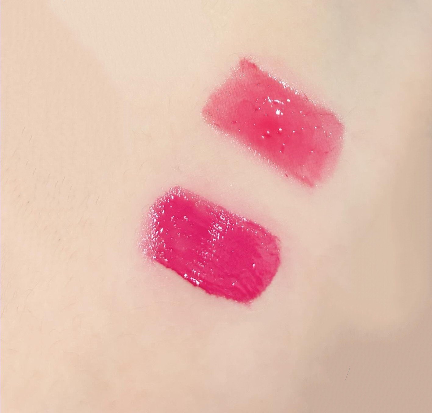 センシュアルヌードグロス 132 HUSH/HERA/リップグロスを使ったクチコミ（2枚目）