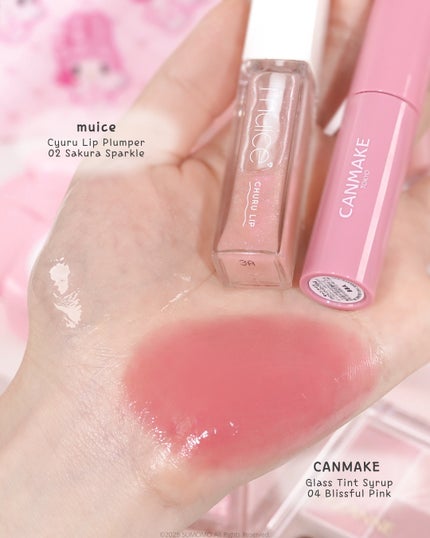 グラスティントシロップ/キャンメイク/リップティントを使ったクチコミ(10枚目)