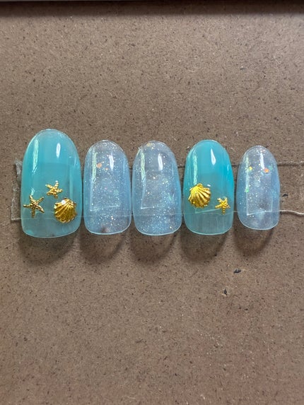 ジェルネイル(ライト対応)/セリア/ジェルネイルを使ったクチコミ(5枚目)