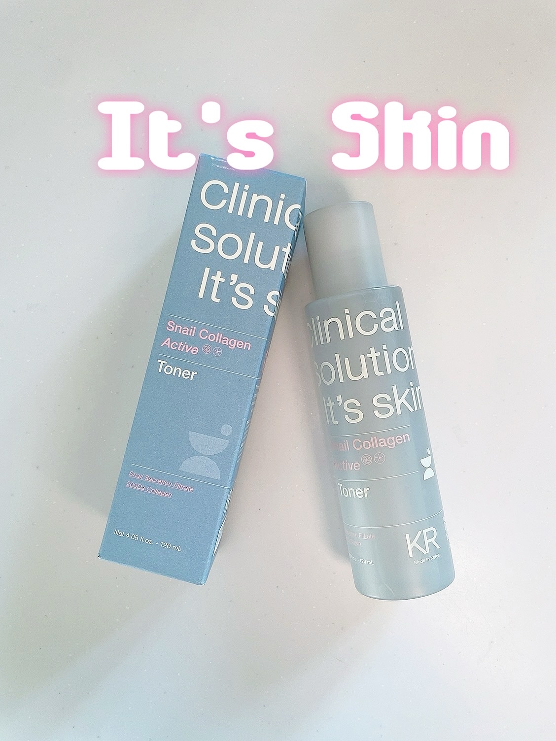 スネイルコラーゲンアクティブトナー/It's skin/化粧水を使ったクチコミ（1枚目）