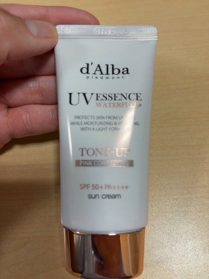 ウォータフルトーンアップサンクリーム/ダルバ/日焼け止めクリームを使ったクチコミ(1枚目)