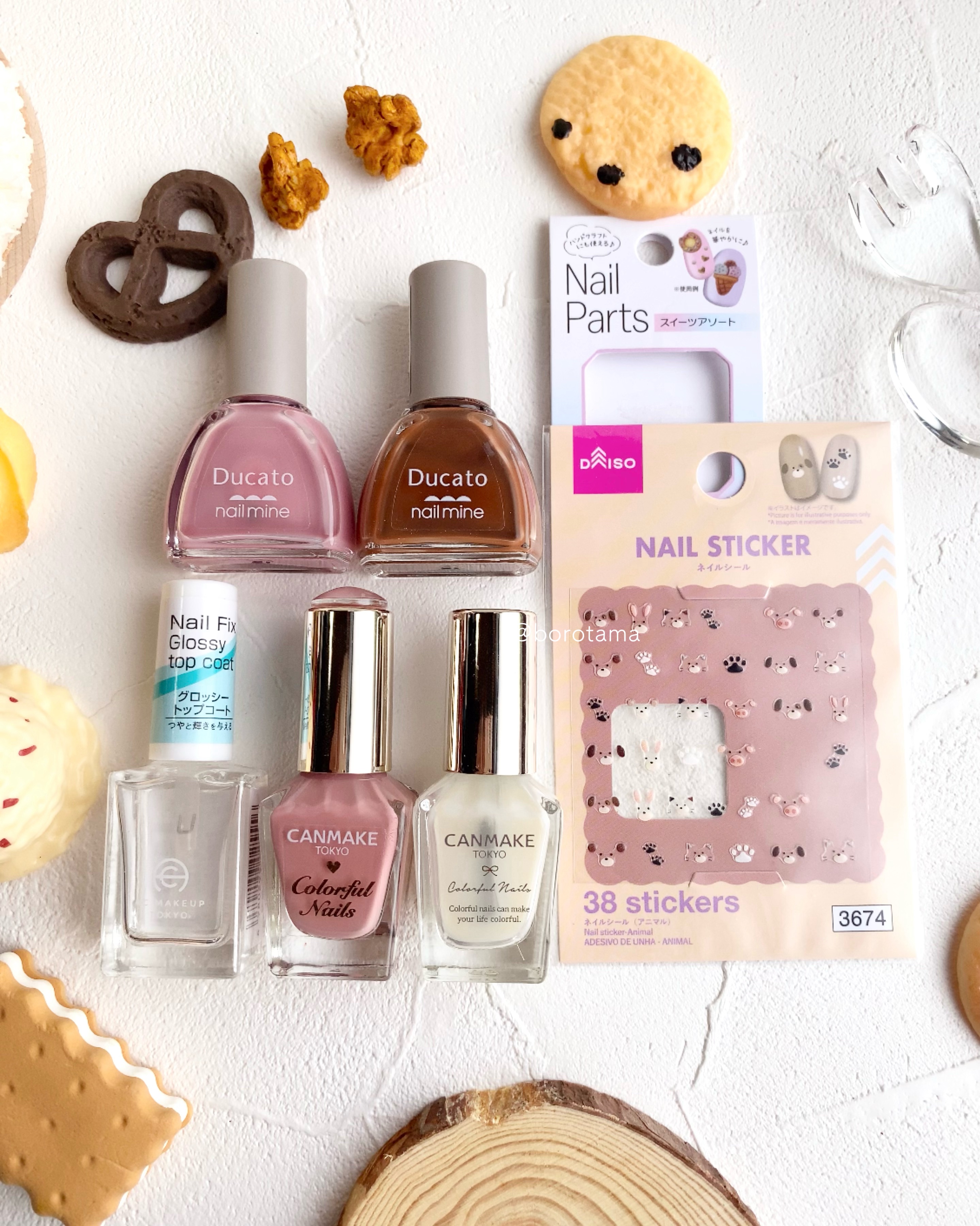 AC ネイル フィックス グロッシー トップコート/AC MAKEUP/ネイルトップコートを使ったクチコミ（3枚目）