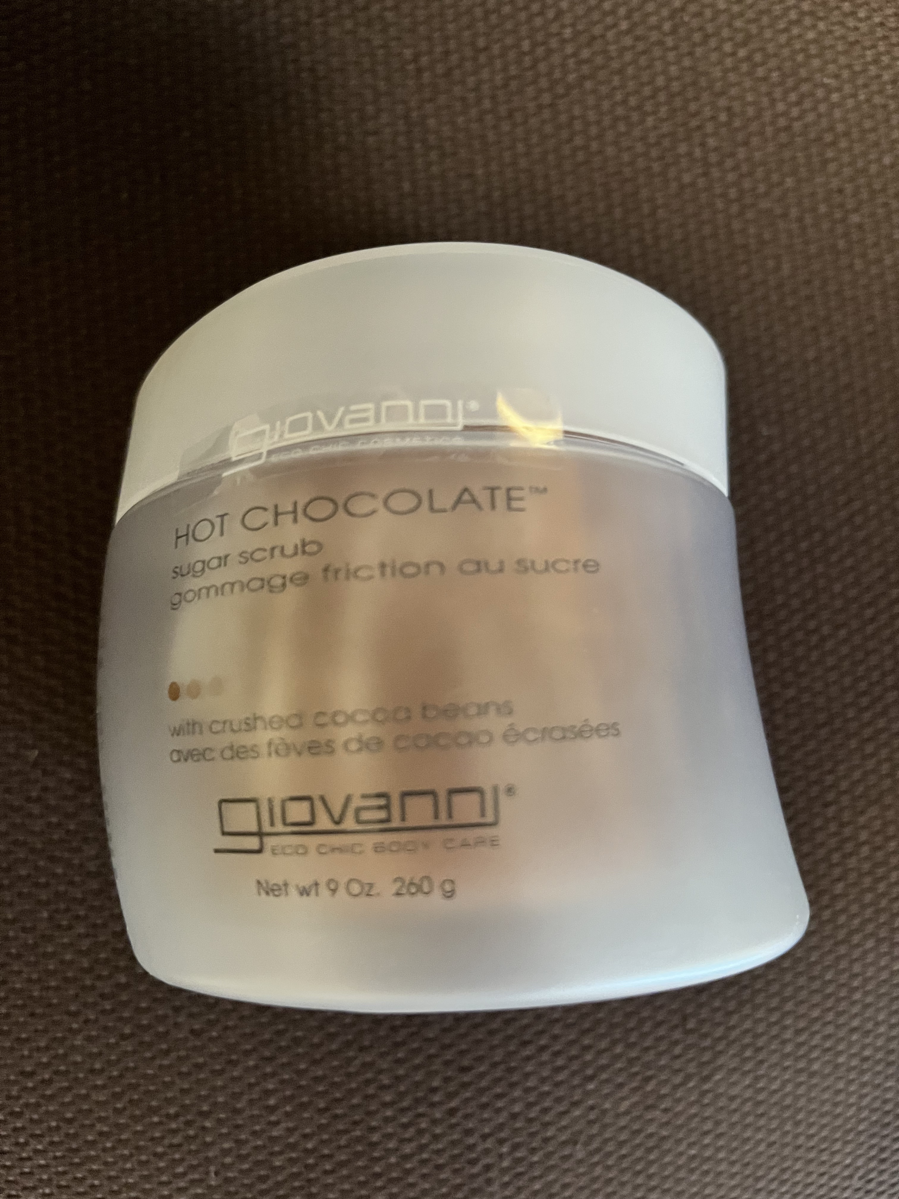 ジョヴァンニ シュガー ボディスクラブ ホットチョコレート/giovanni/ボディスクラブを使ったクチコミ（1枚目）