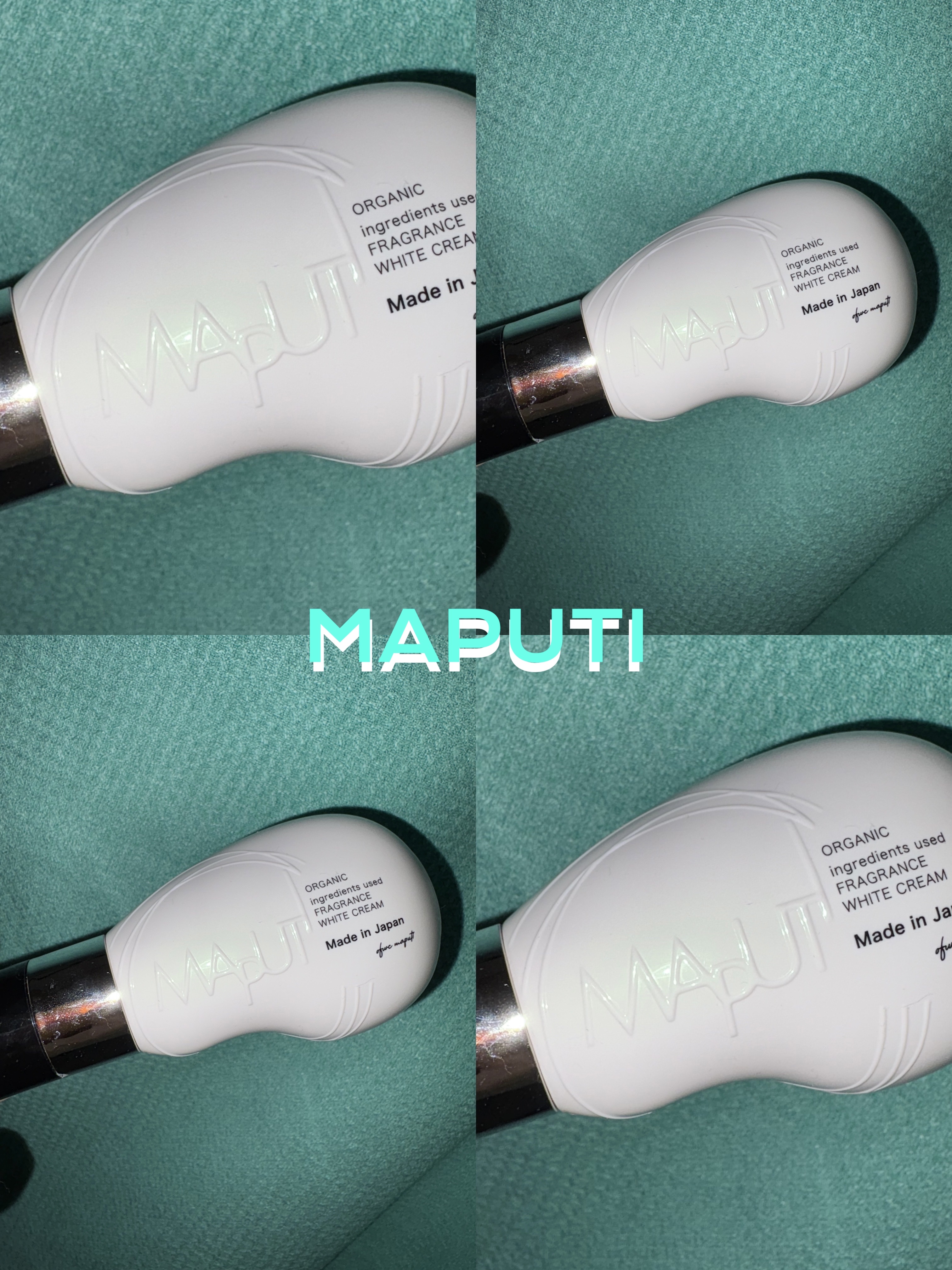 オーガニックフレグランスホワイトクリーム/MAPUTI/デリケートゾーンケアを使ったクチコミ（1枚目）