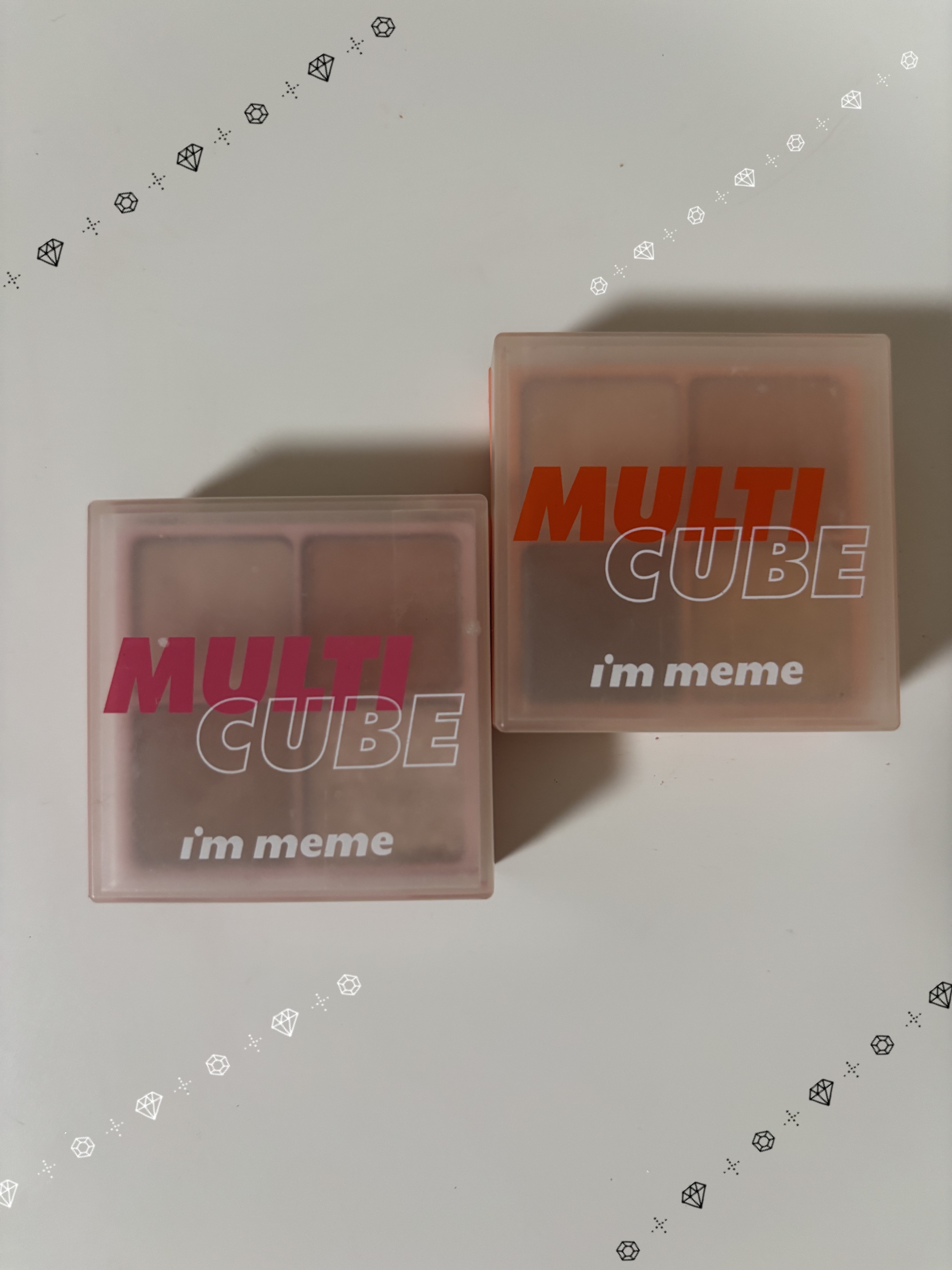 マルチキューブ/i’m meme/アイシャドウパレットを使ったクチコミ（1枚目）