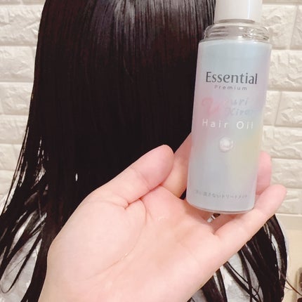 エッセンシャル プレミアム うるりキラリオイル/エッセンシャル/ヘアオイルを使ったクチコミ(2枚目)
