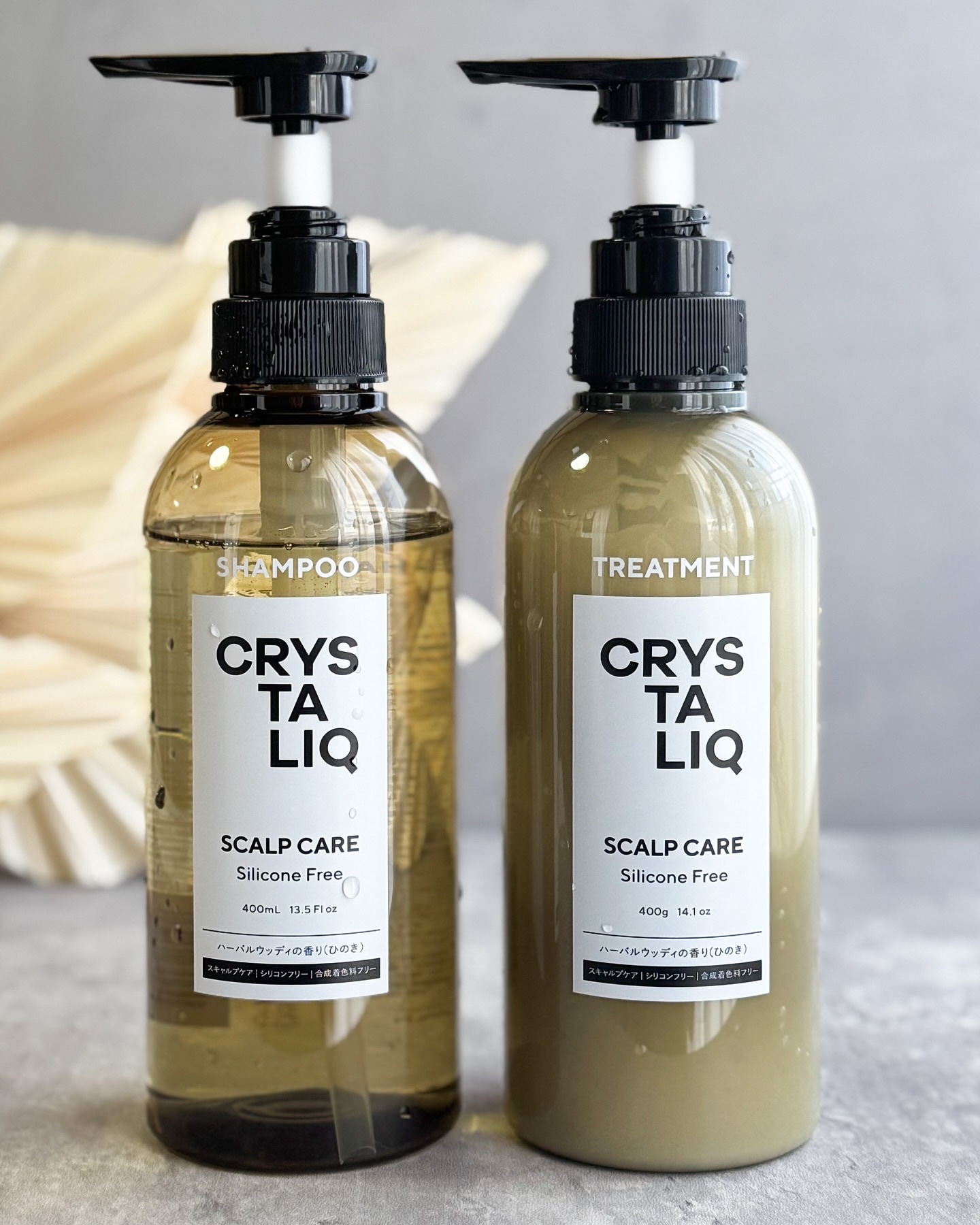 CRYSTALIQ スキャルプケア シャンプー/トリートメント/Crystaliq /市販シャンプーを使ったクチコミ（1枚目）