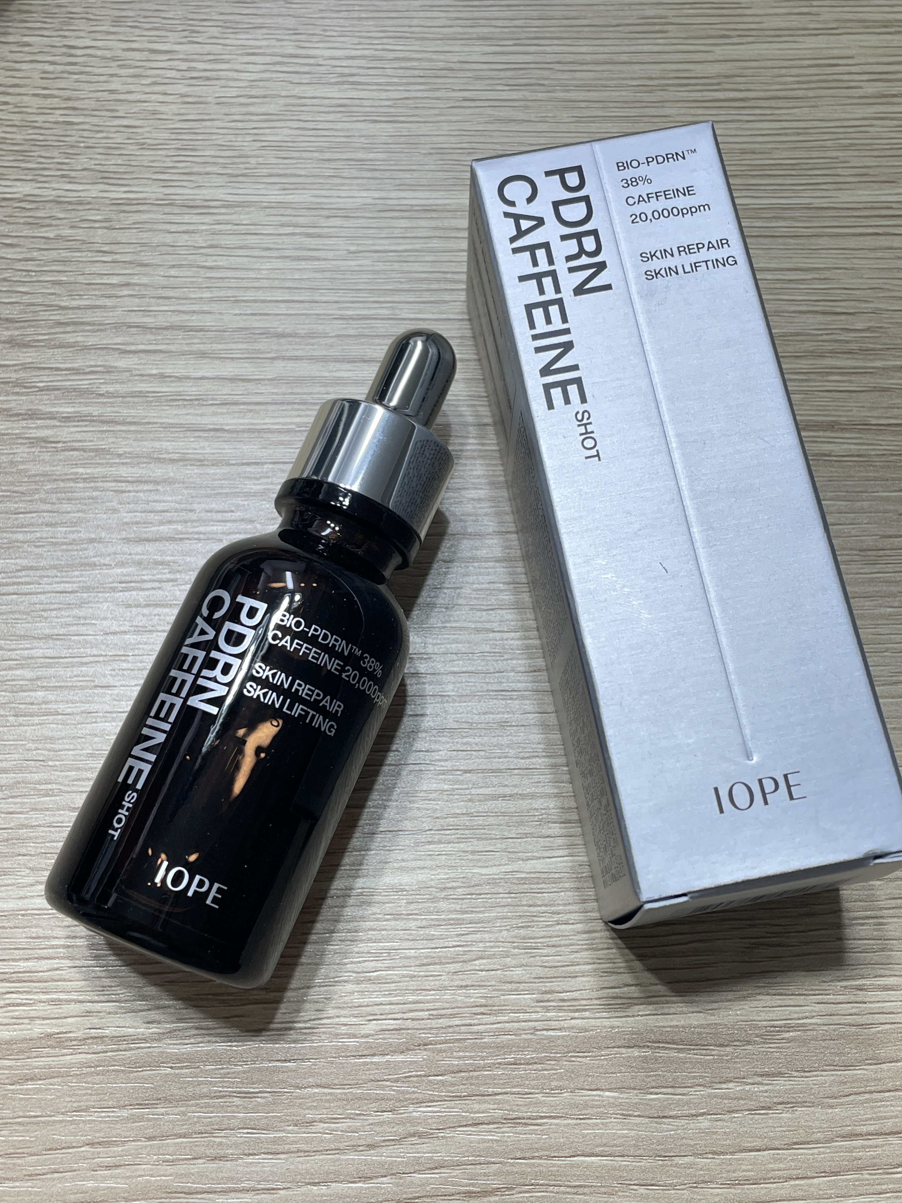 PDRNカフェインショット/IOPE/美容液を使ったクチコミ（3枚目）