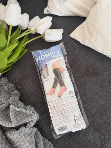 arisya08 on LIPS 「ふくらはぎケアMOMI2が毎日のマストアイテム🧦程よい着圧で毎..」(3枚目)