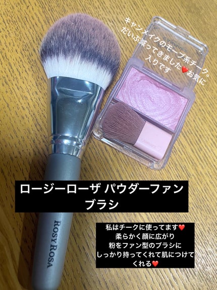 シェーディングブラシ 馬毛/DAISO/メイクブラシを使ったクチコミ(2枚目)