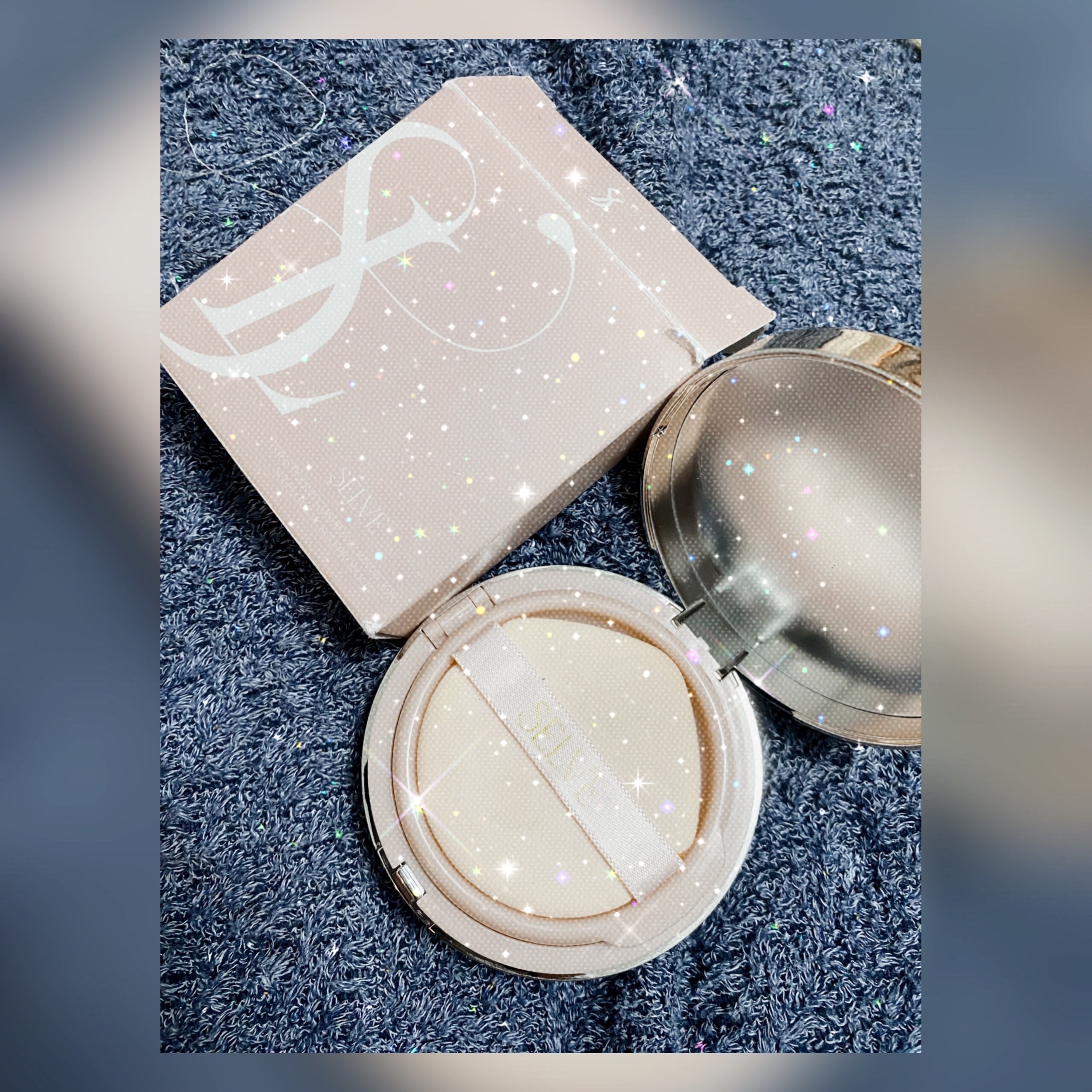 ピュアポリッシュクッションファンデーション/SELVE/クッションファンデーションを使ったクチコミ（1枚目）