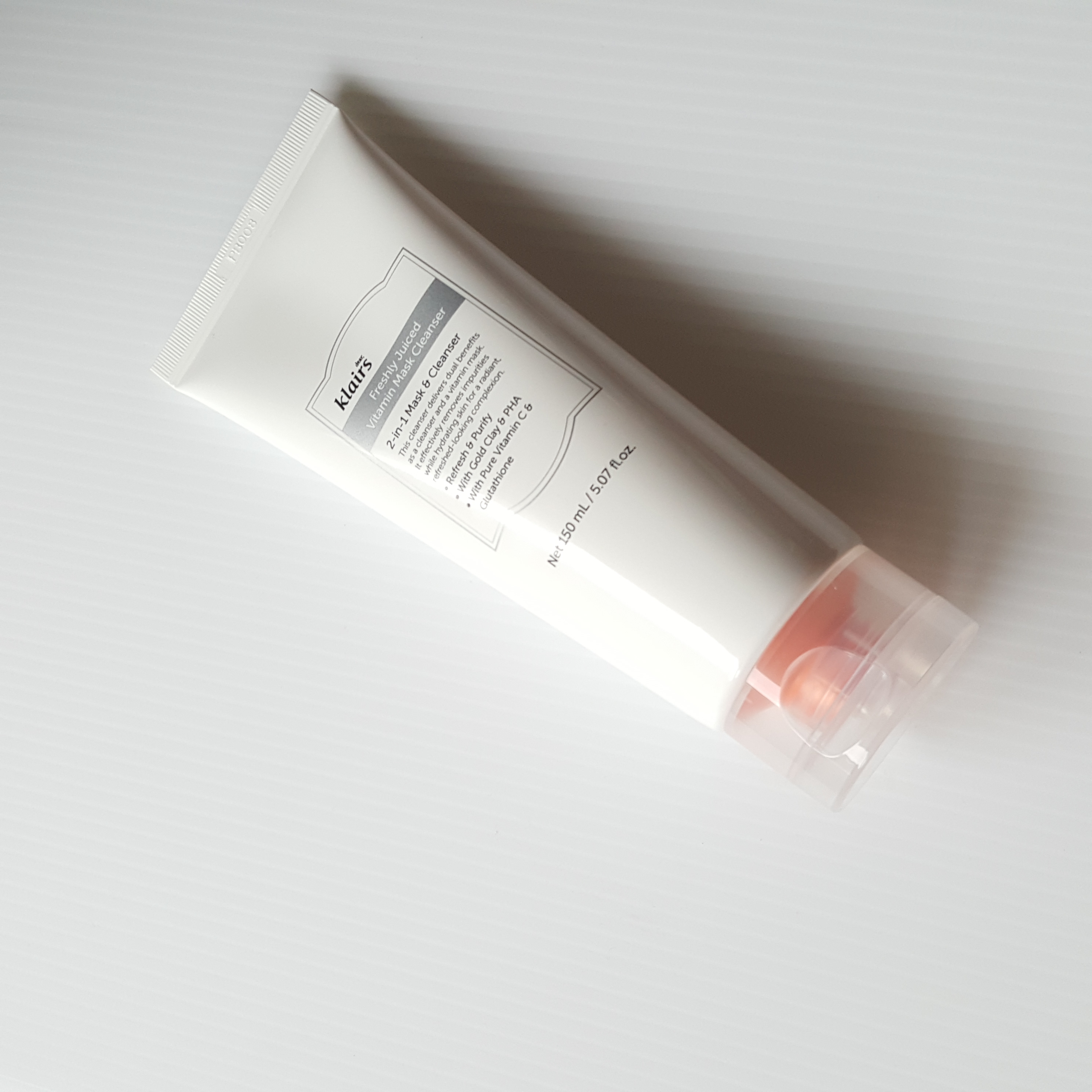 ヒアルビタグルパッククレンザー/Klairs/洗顔フォームを使ったクチコミ（2枚目）