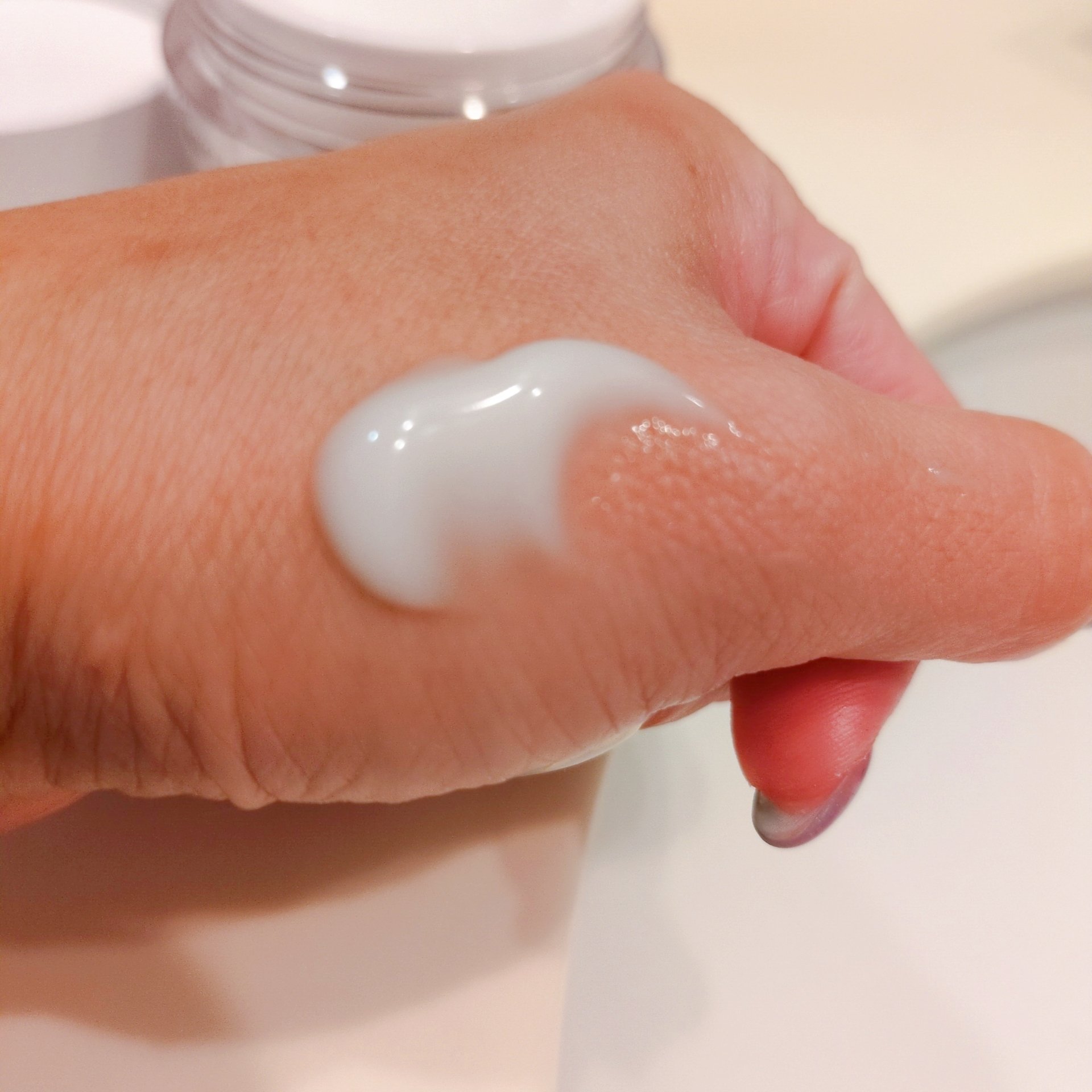 アルファラディアンスメラクリア クリーム/BANOBAGI/フェイスクリームを使ったクチコミ（3枚目）