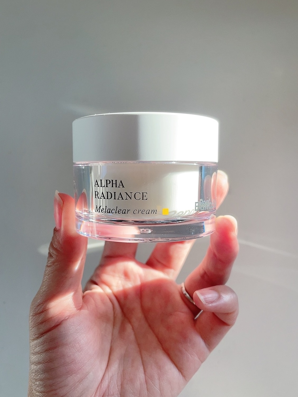 アルファラディアンスメラクリア クリーム/BANOBAGI/フェイスクリームを使ったクチコミ（2枚目）