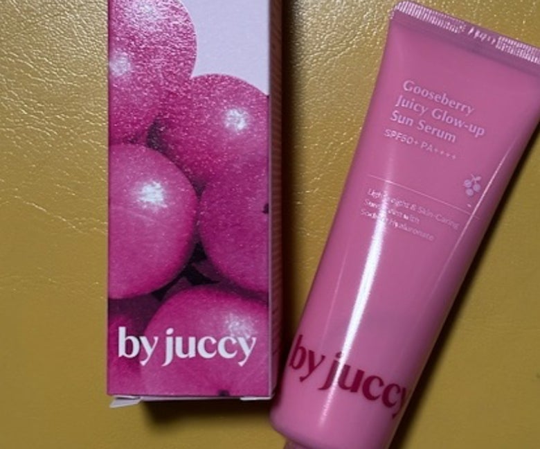 Gooseberry Juicy Glow-up Sun Serum/By Juccy/日焼け止めミルクを使ったクチコミ(1枚目)
